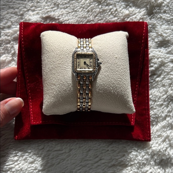 Cartier Panthere 2 tone Watch - Picture 3 of 9